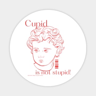 Cupid is not stupid be kind, listen to your heart Magnet